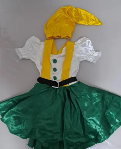 Figurino dos Sete Anões com touca (tamanho 8)