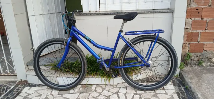 Bicicleta azul 