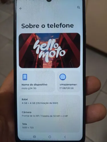 Vendo Motorola Moto g34 5g