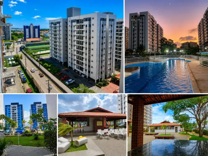 ALUGO | APARTAMENTO MOBILIADO GRAN PARK ÁRVORES | CALHAU