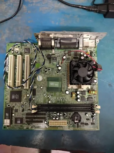 Kit placa mãe Acer V76M + Intel Pentium III 600E SL3VH + Cooler Windows 98 RetroPC Retrô
