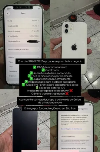 Venda iphone12 (NEGOCIO O VALOR)
