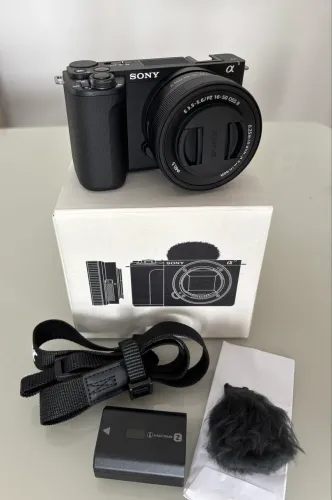 Sony ZV-E10 II 4K + Lente 16-50mm OSS II Preta