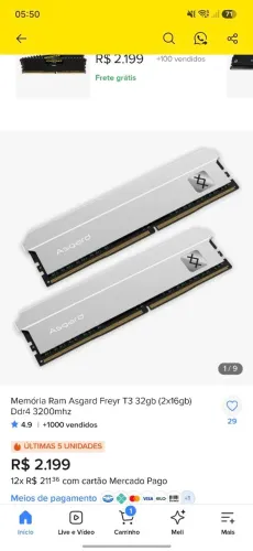 Memoria ram ddr4 3200mhz
