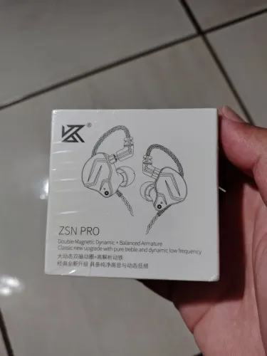 Fone Kz Zsn Pro Retorno De Palco (Novo Lacrado)