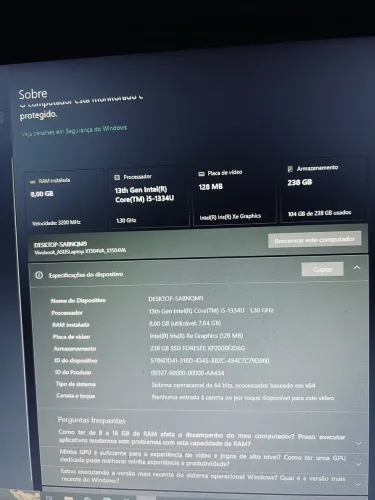 NOTEBOOK ASUS VIVOBOOK 14/15/17 NEGOCIÁVEL