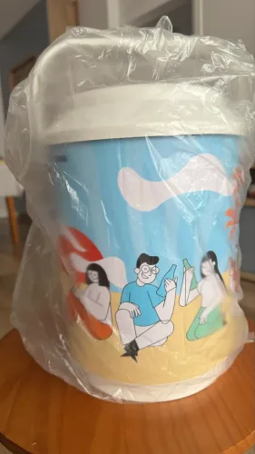 Cooler térmico 7L - NOVO e exclusivo coca cola (12 latas)