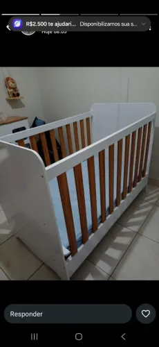 Berço novo 3 em 1