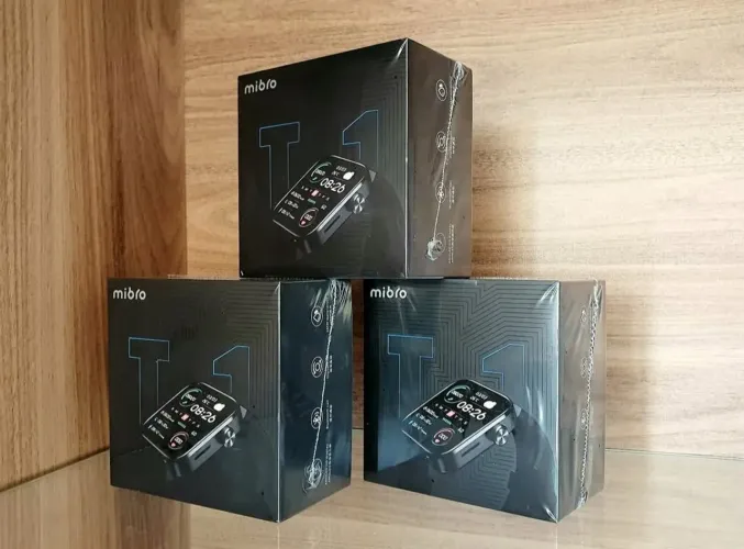 relogio smartwatch mibro t1 watch tela amoled - pronta entrega