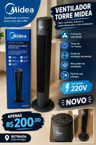 Ventilador torre NOVO MIDEA
