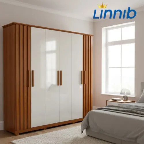 GUARDA ROUPA 6 PORTAS 6 GAV BOM PASTOR 100%MDF PAGAMENTO SOMENTE NA ENTREGA @LINNIBMÓVEIS