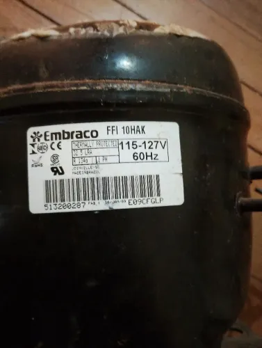 Compressor Embraco p geladeira/freezer 