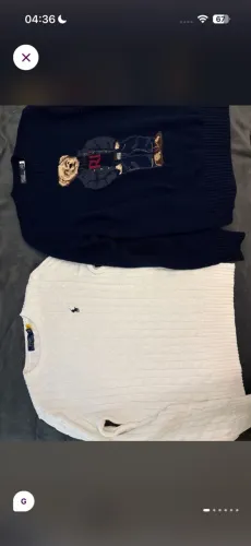 Vendo kit de suéter ralph Lauren novos nunca usei comprei e ficou parado