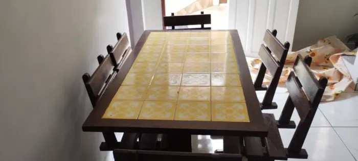 Mesa de 6 lugares 