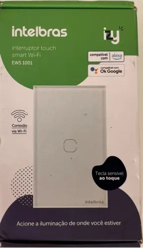 Interruptor Smart Wi-Fi Touch Intelbras