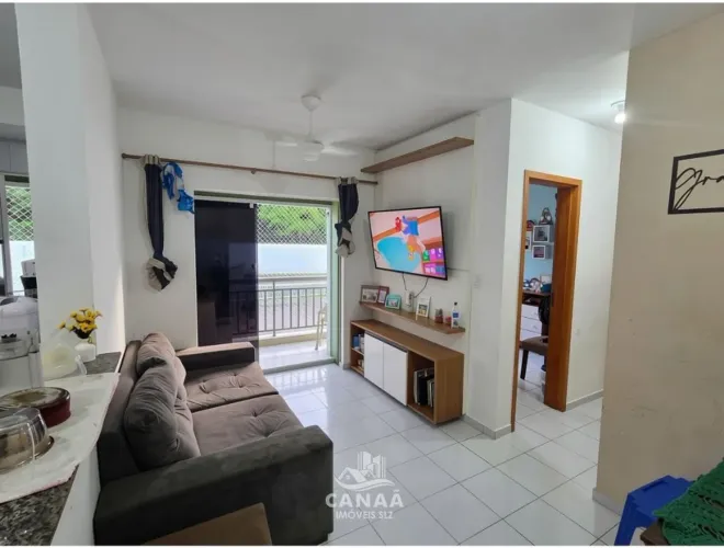Passa-se Chave Apartamento no Turu-Cond Gran Village Brasil I-2 quartos-1º andar