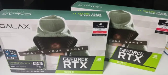 Placa de video RTX 3070 TI Galaxy