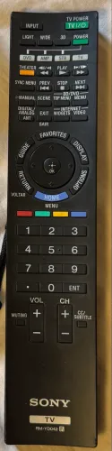 Controle TV Sony RM-YD042