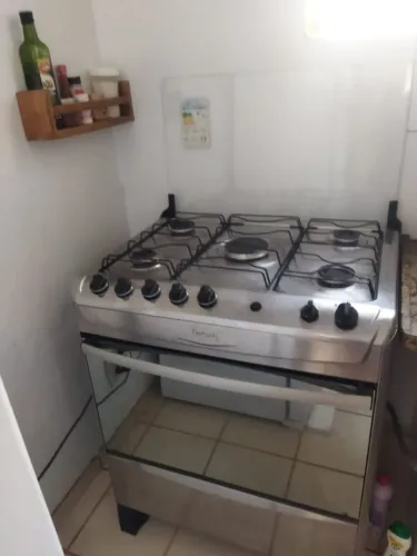 Fogao Atlas Fastcook 5 bocas inox