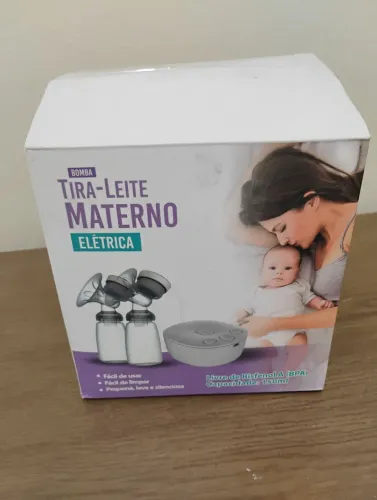 Bombinha elétrica para retirar leite materno