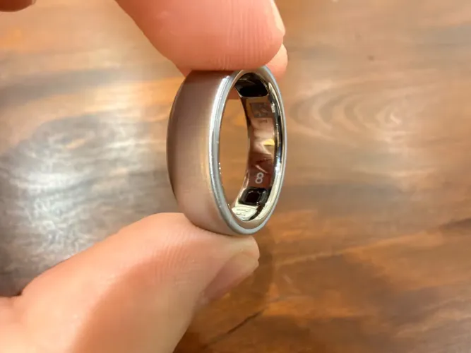 Oura Ring 5 - Prata escovado