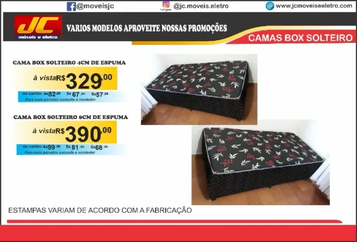 CAMA BOX CASAL PROMO