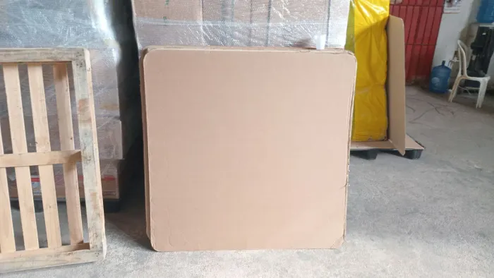 Folhas de papelão para divisórias 1.20 x 1.00 ou 1.20 x 1.20