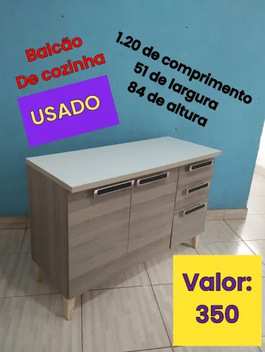 Balcão de cozinha USADO 