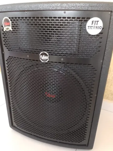Caixa Ativa Leacs FIT 550 3 VIAS ATIVA - 250w RMS