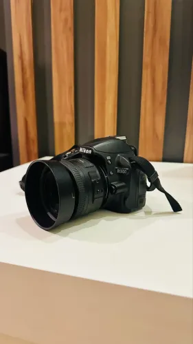 Câmera Nikon Dslr Com Lente 35mm 1.8g Dx Preta (Usado)