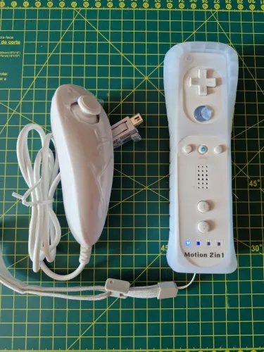 Controle nintendo wii + nunchuk - novos
