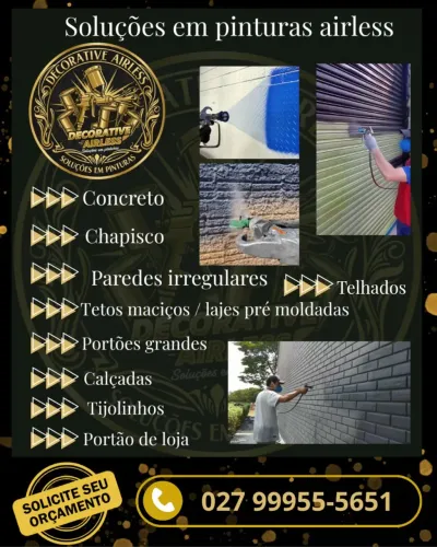 Pintura mecanizada - Airless