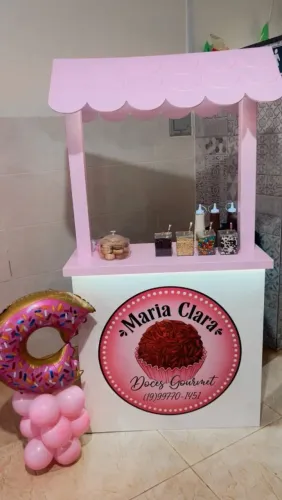 Barraca evento donuts