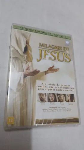 DVD Milagre De Jesus - Primeira Temporada - Volume 4 - Novo Lacrado ( 21963 )
