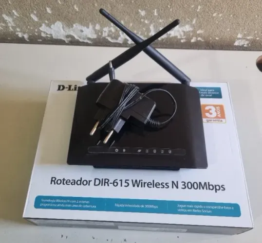ROTEADOR DLINK DIR-615 WIRELESS MODO REPETIDOR WIFI
