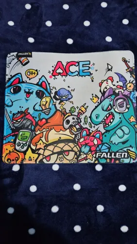 Mousepad gamer Fallen ace, speed++ Médio 360x300mm 