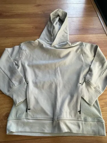 Moleton Zara INFANTIL Cinza Tamanho 8 anos c capuz