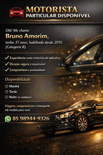 Motorista Particular 