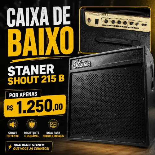 Caixa de baixo Staner shout 215B