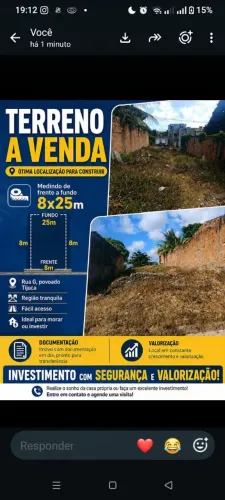 Vendo terreno
