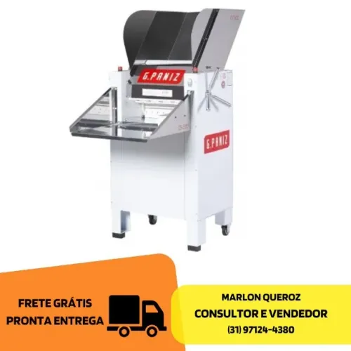 Cilindro de Massas 50CM 2 Motores G.Paniz Novo