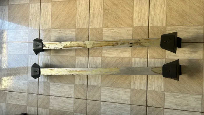 Rack de alumínio para carros tipo hatch