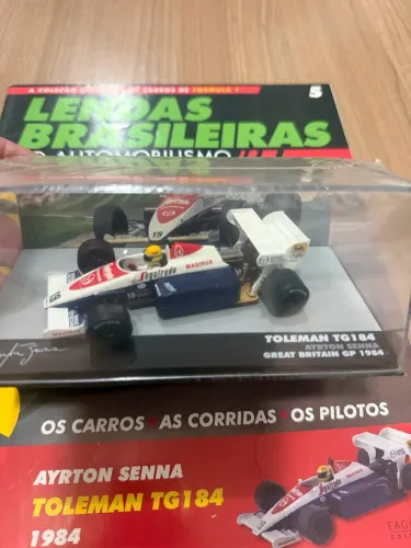 Miniatura Toleman 1984 - Senna