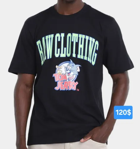Camisa oversized da Baw Tom & Jerry G original