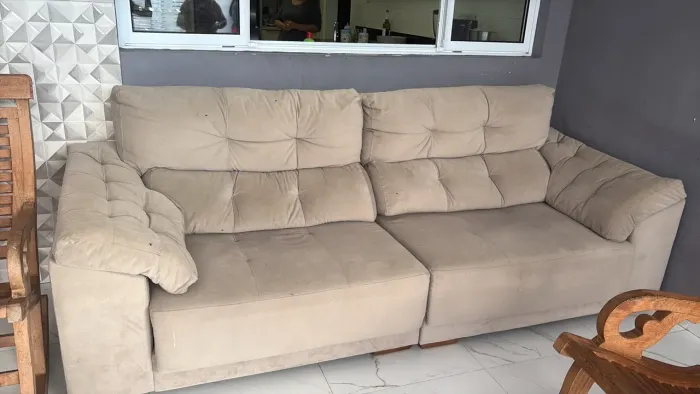 Sofá Jacauna  2.50 m  Retrátil 