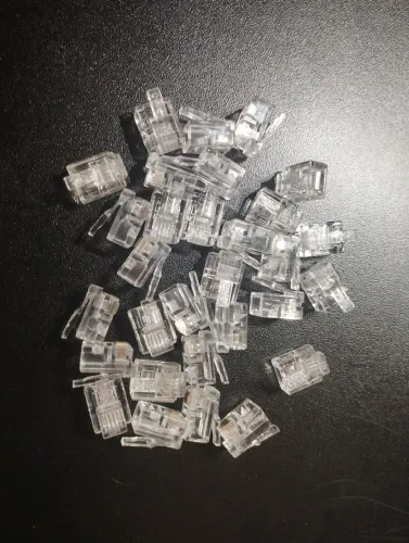 Conectores RJ-11 (40 pcs)