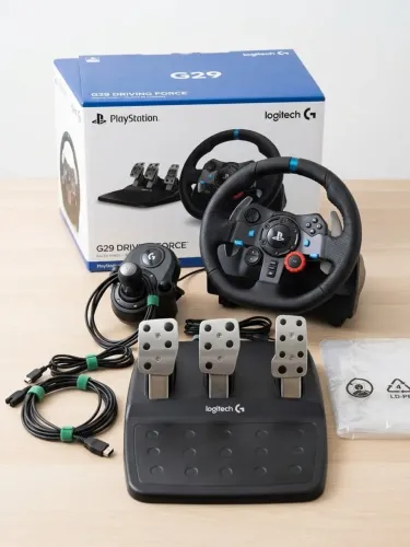 G29 Completo na caixa + Volante + Pedais + Câmbio
