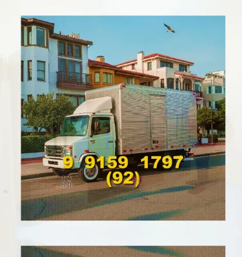 Frete Bau disponível! Ótimos preços e agilidade. Contato: 92?9?8410?7559