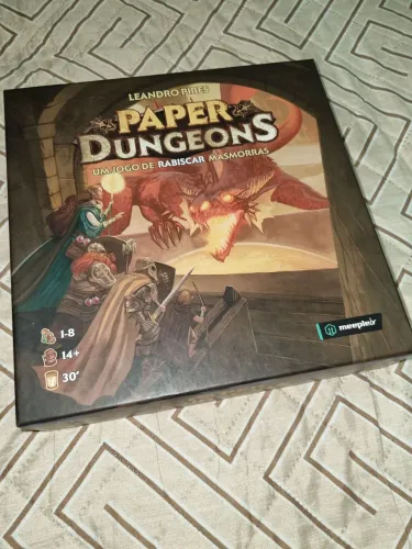 Paper dungeons boardgame