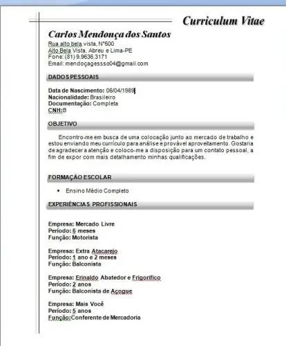 Disponível